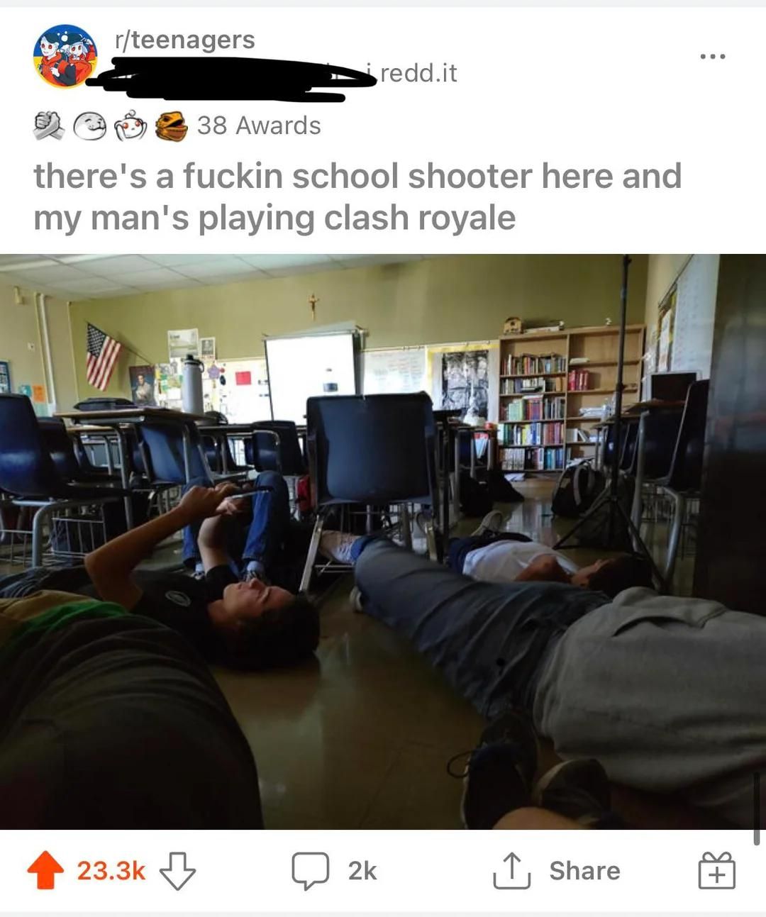 you have to use your school shooting break