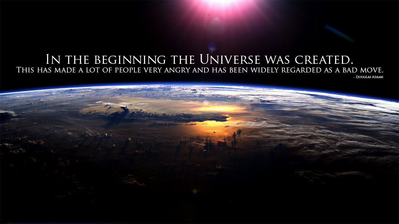 Happy birthday to Douglas Adams