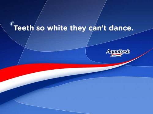 Genius toothpaste advertisement