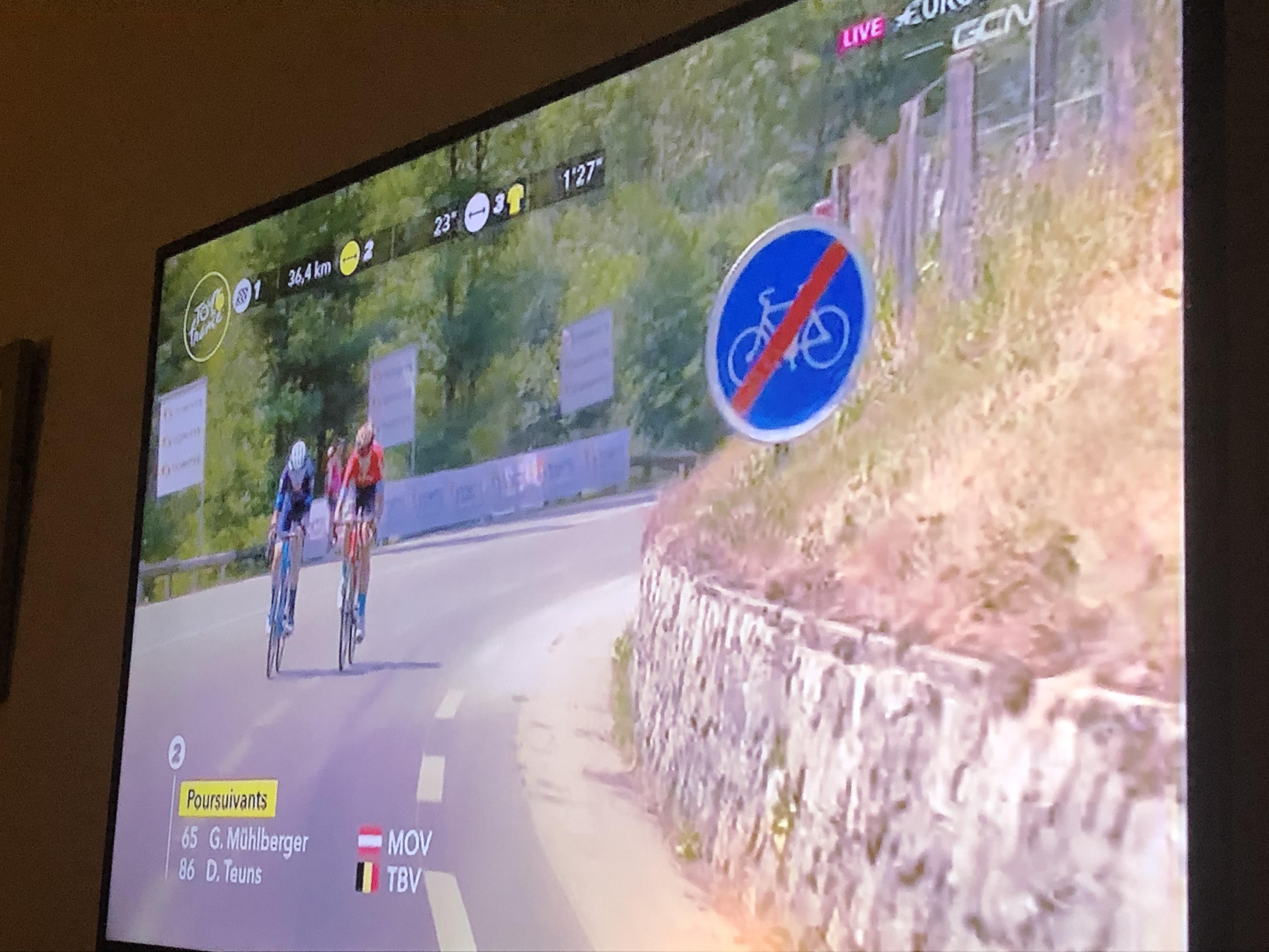 Was watching the Tour De France and thought this was funny, sorry if my sense of humour is a bit dry