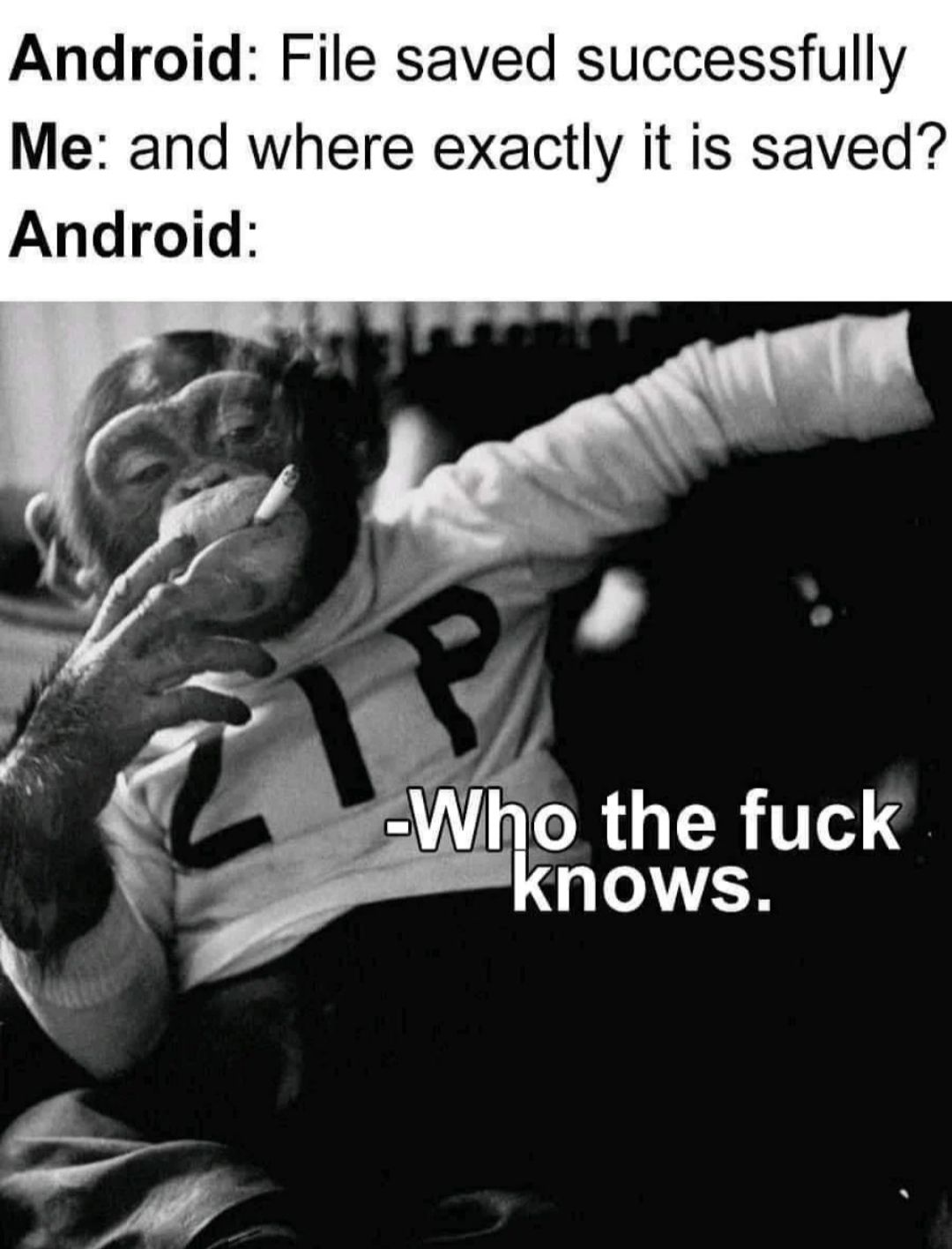 Typical Android thing