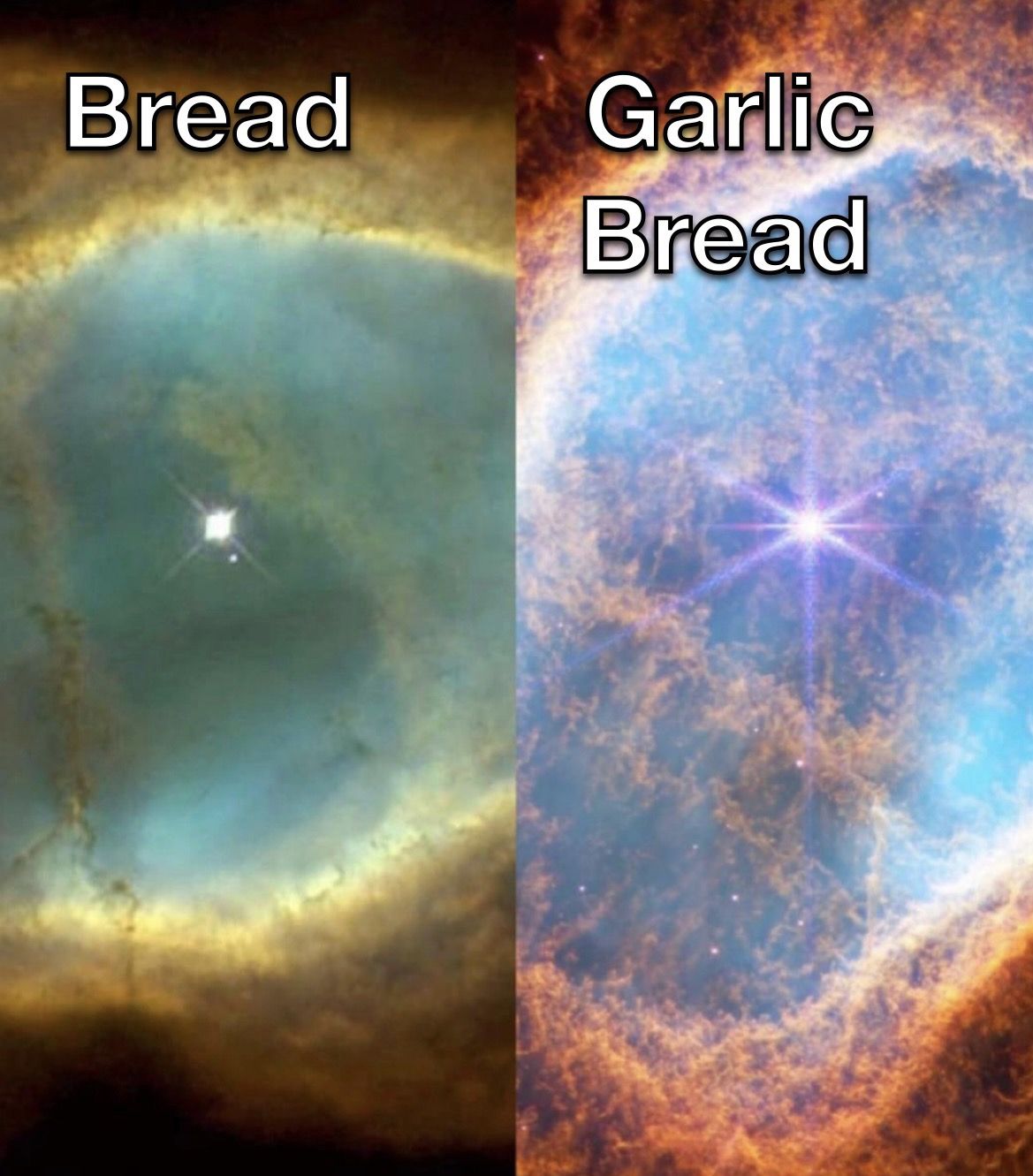 Garlic bread is out of this world