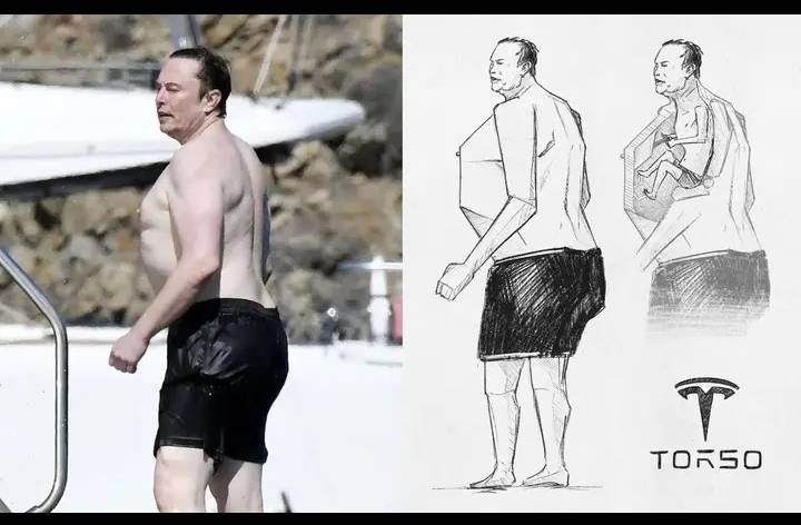 What is he hiding in there?