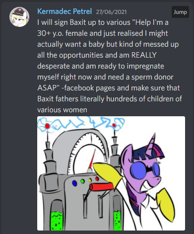 [Discord screenshots do not qualify as memes, hence this is a shitpost]