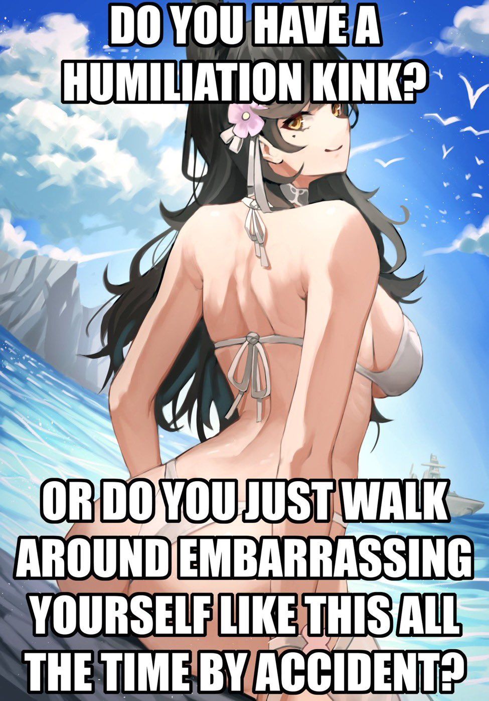 Well, do you?