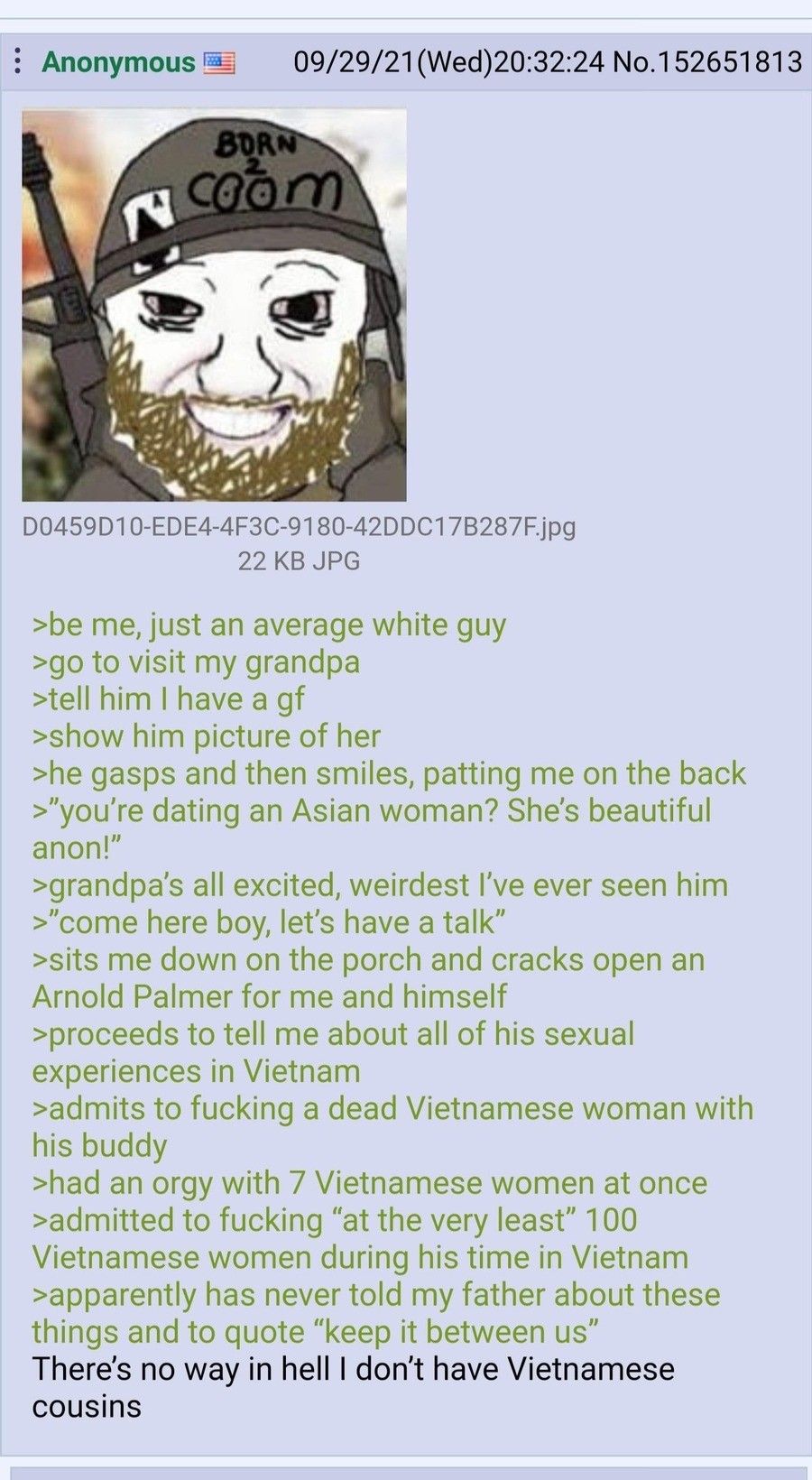 born 2 cum