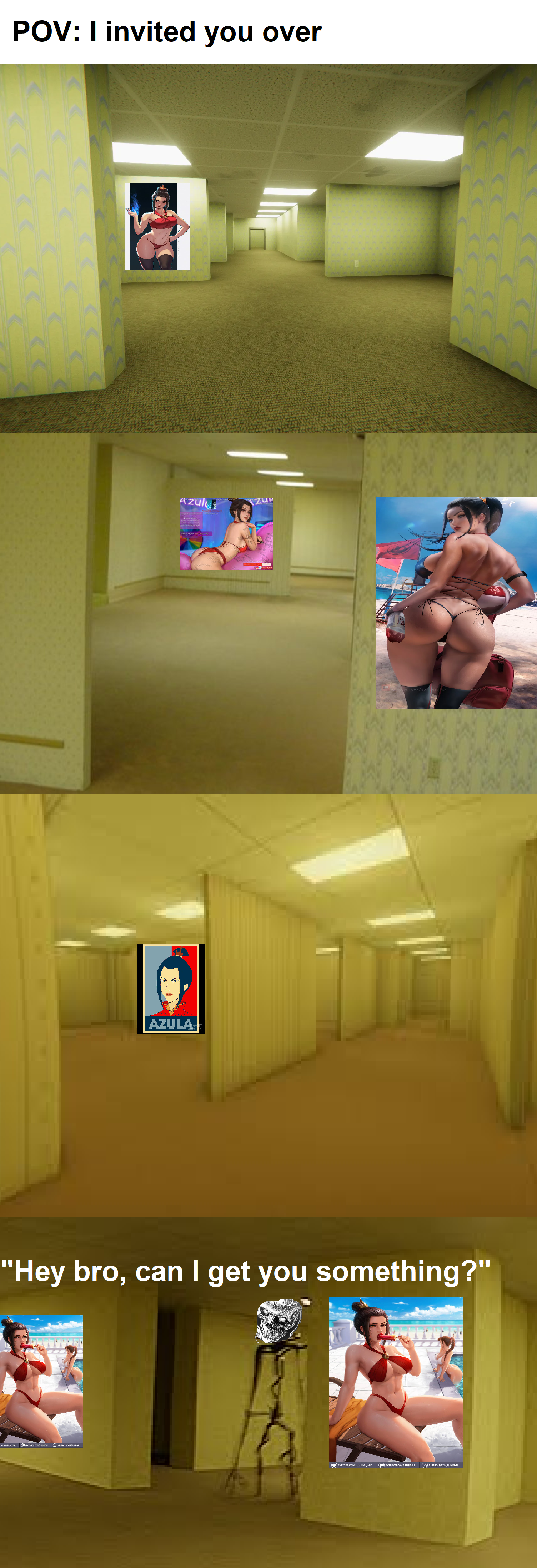 I just finished cleaning the place.