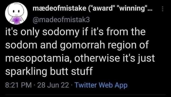 Also it's only gomorrhea if