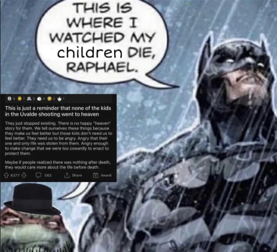 Peak preditor. Wonder how they feel about abortion?