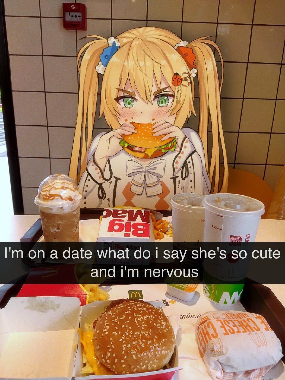 I hope she will pay for me