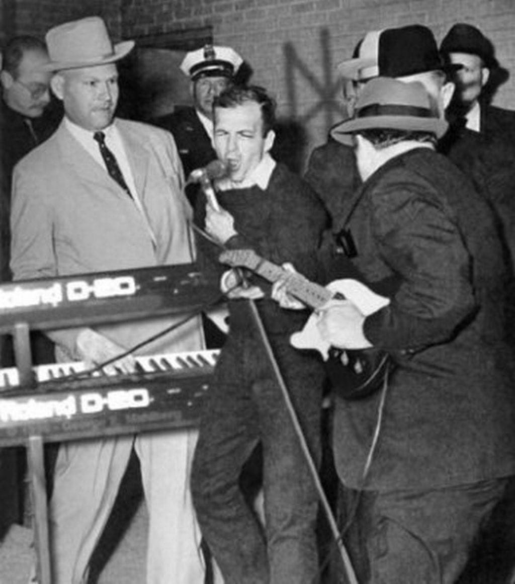 1963 Bob Marley's "I Shot the Sheriff" was inspired by an earlier song "I Shot the President" by a band from Dallas, Oswald And The Rubies.
