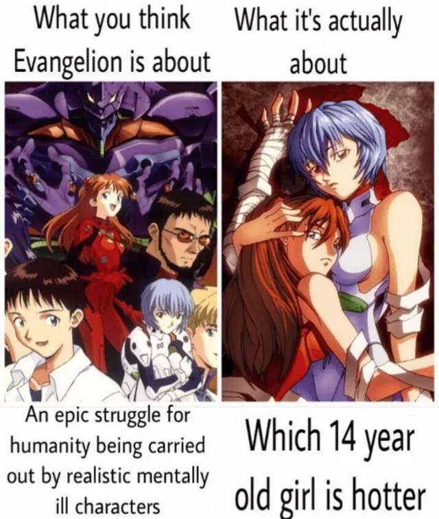 I finally gave in and watched this weeb trash. Best girl revealed in comments