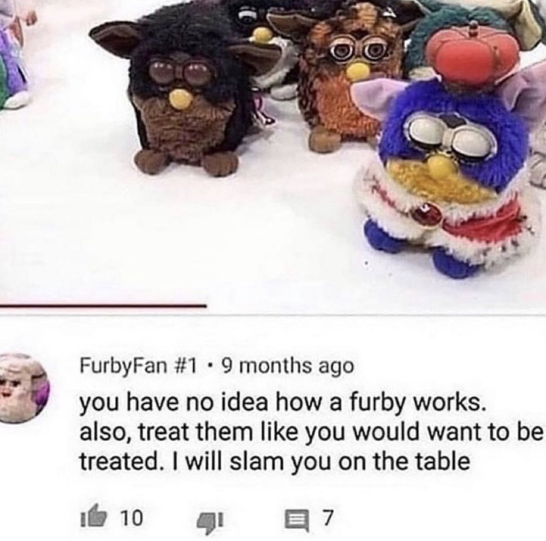 Furby lifestyle
