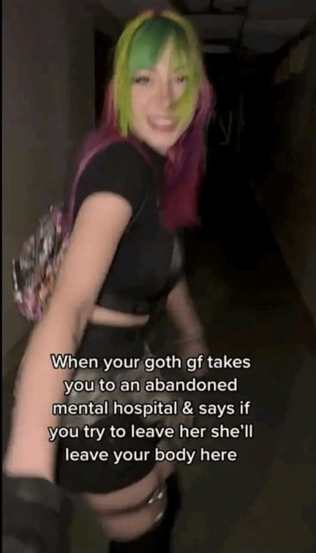 tfw no homicidal goth gf