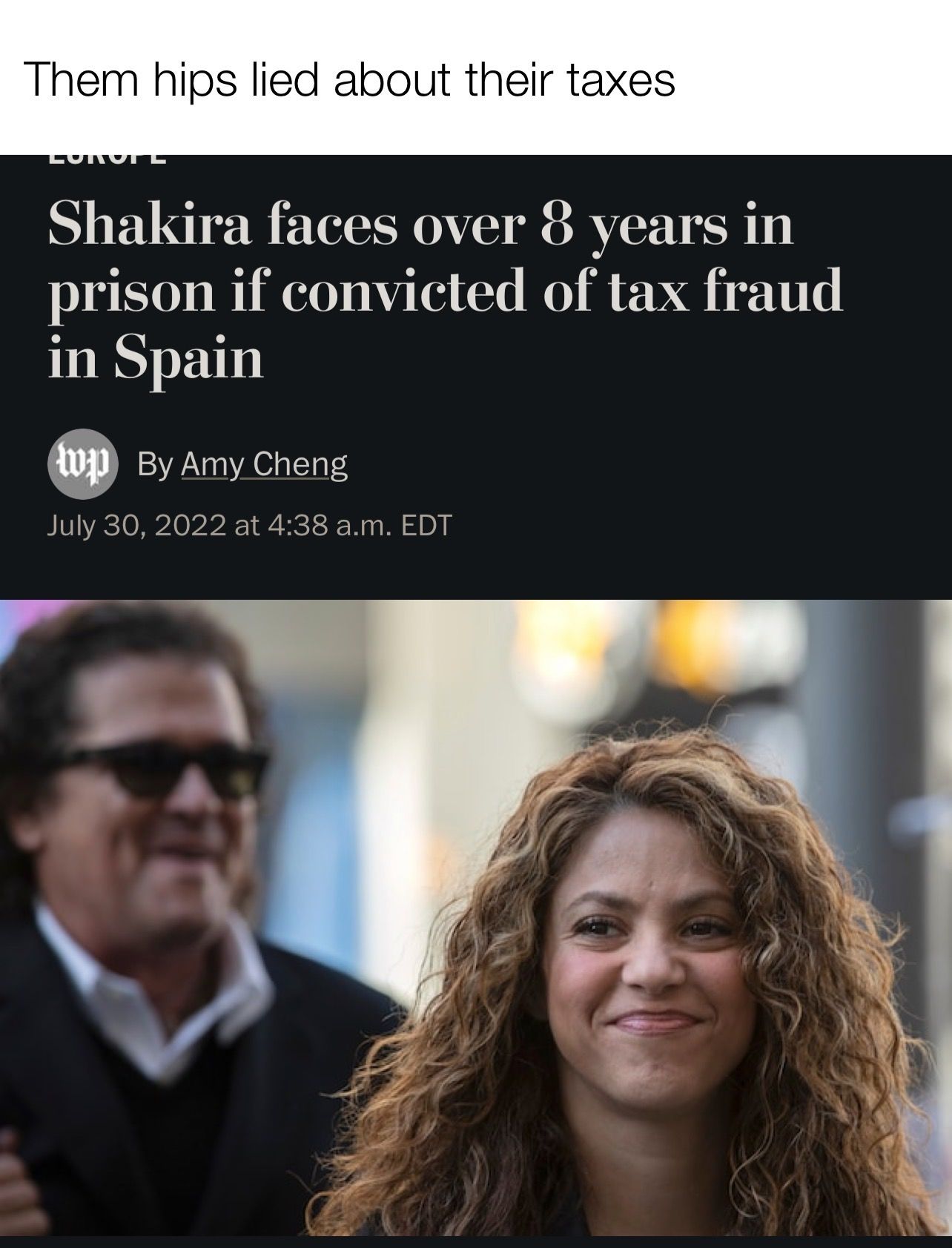 Nobody knew she could dodge taxes like that