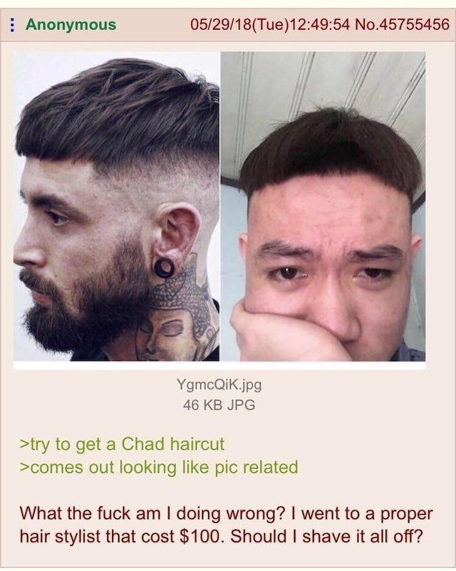 To try to be Chad is not to be Chad at all.
