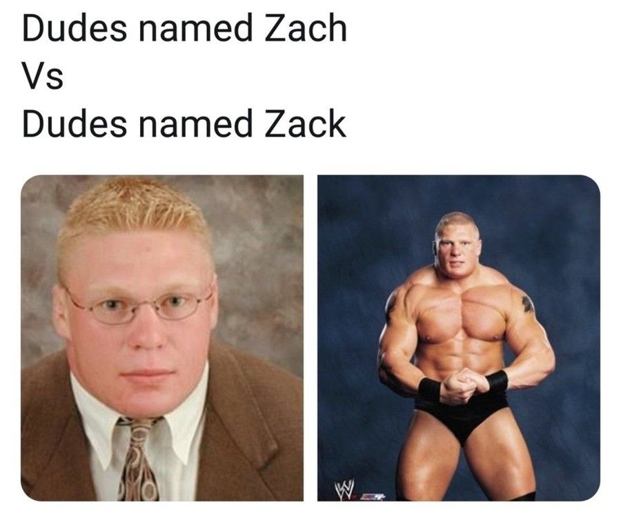 If you misname your Zack, you get a Cody