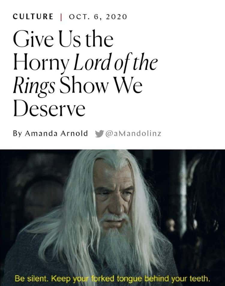 Coombrain wants Lord of the "Rings"