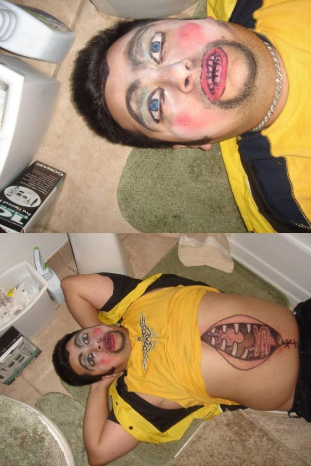 Messing with a drunk guy...