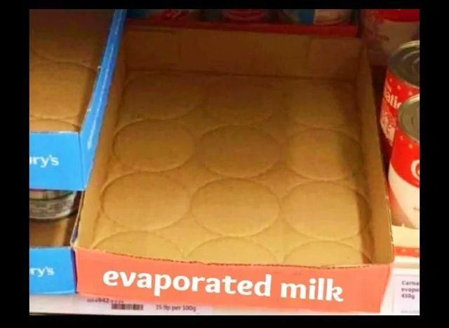No milk?