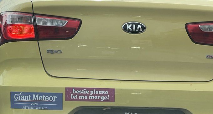 Just saw this sticker that said "Bestie please let me merge!" hhh
