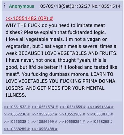Anon asked a real question