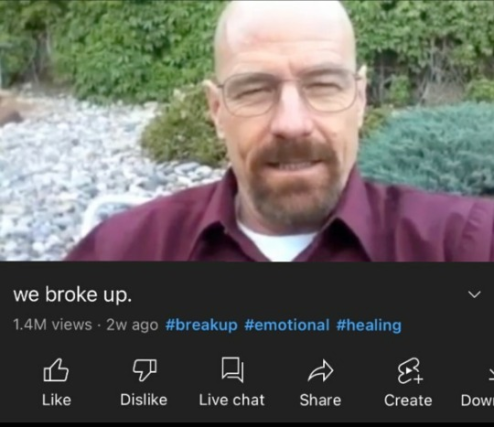 breaking up
