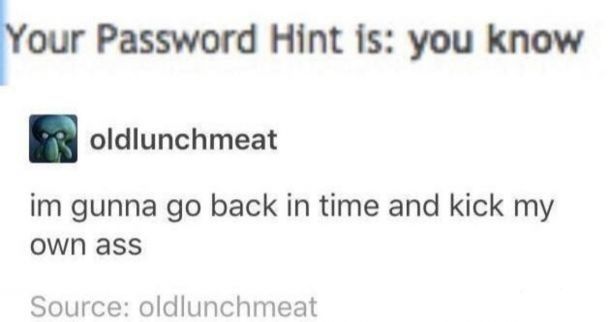 Password: YouKnow