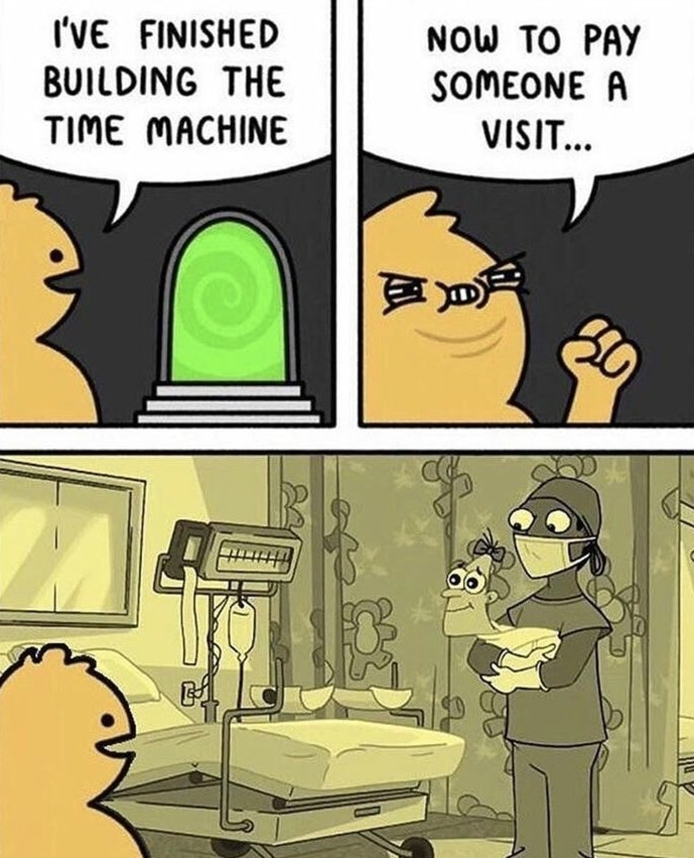     : )