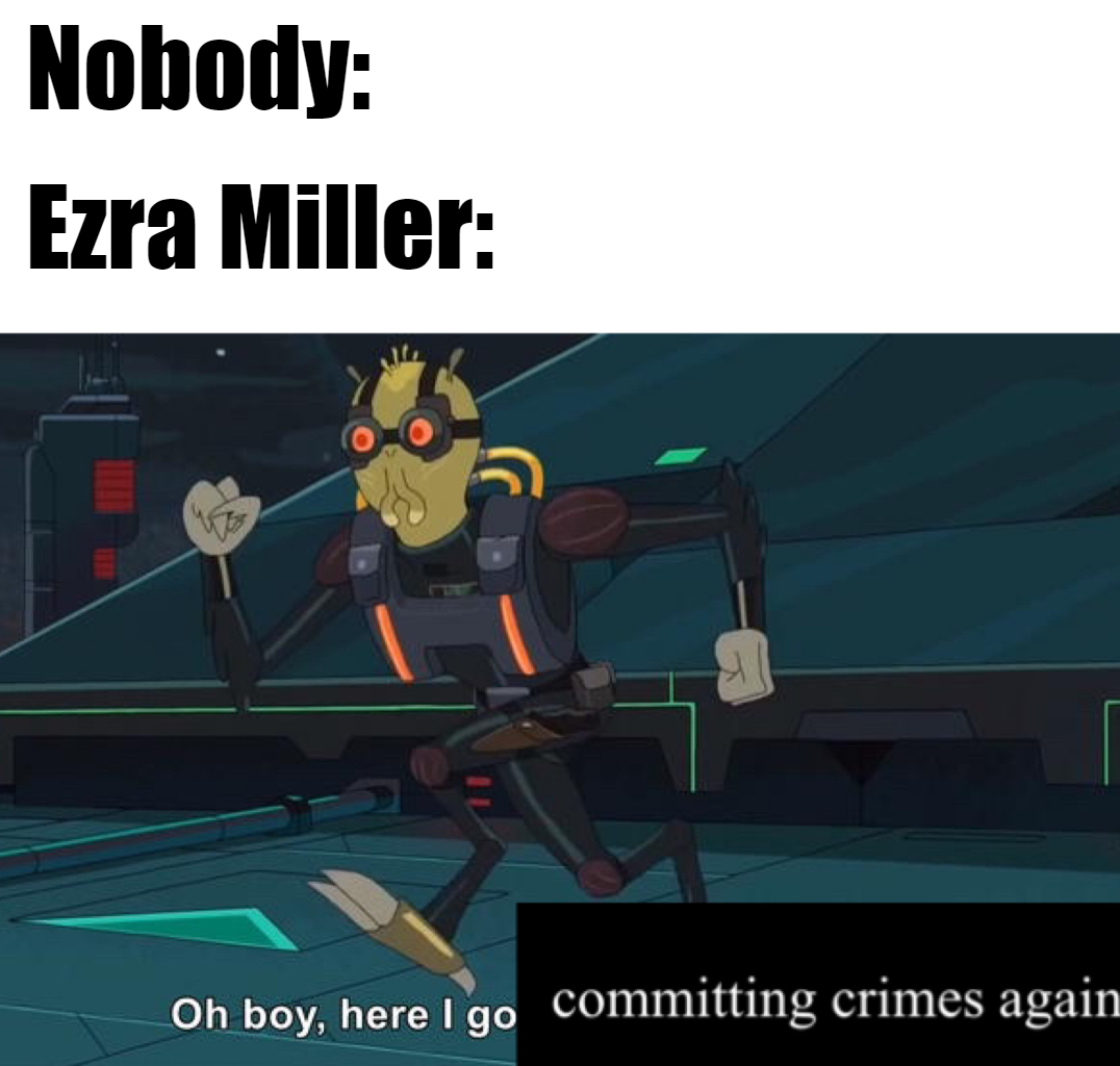 He's too fast