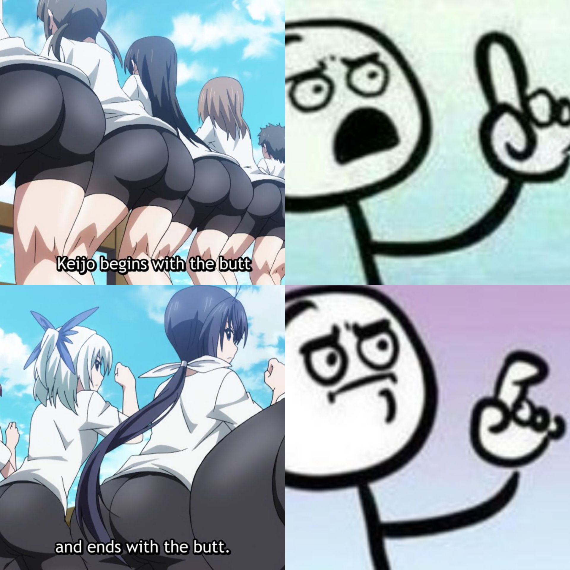 its another keijo meme