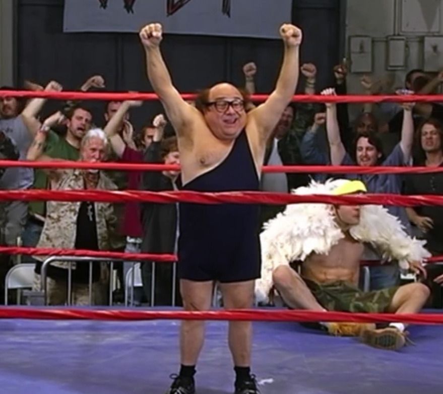 Andre the Giant winning his first wrestling match at age 14. 1960, colorized.