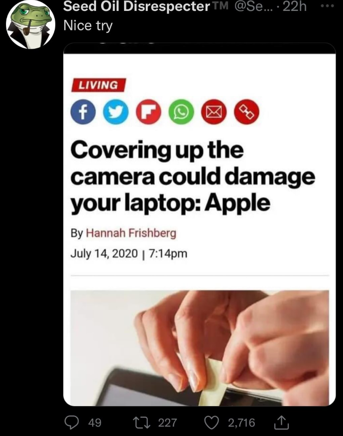 Yeah nice ***ing try