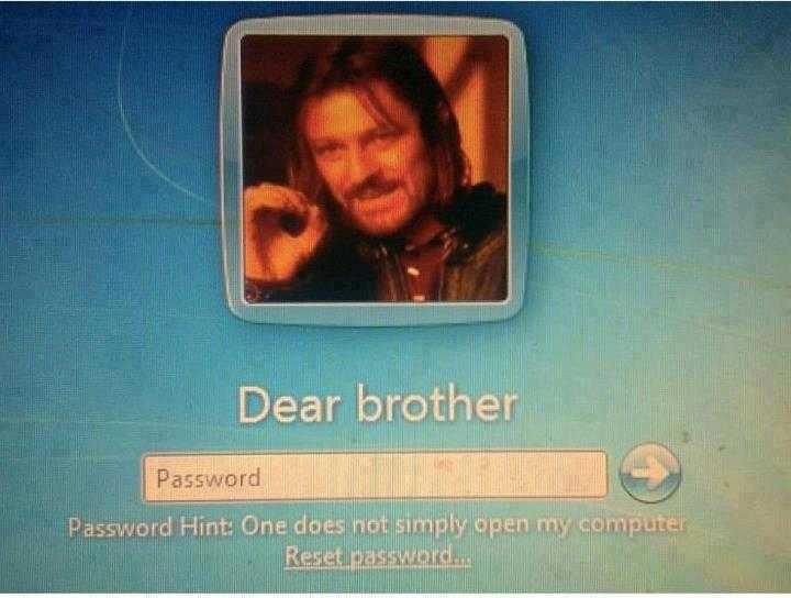 Dear brother