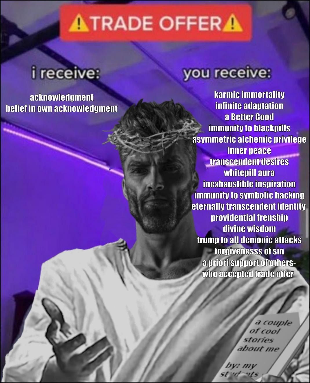 Will you trade?