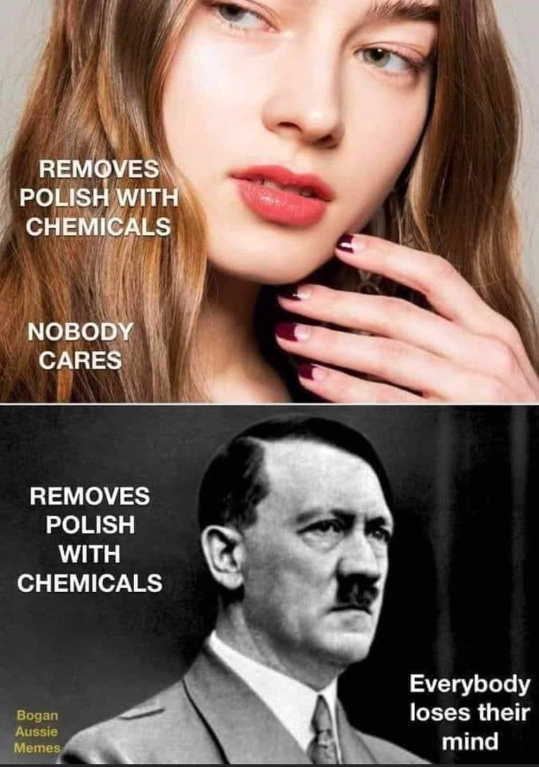 Double standards smh
