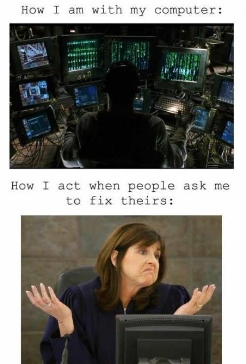 All the time