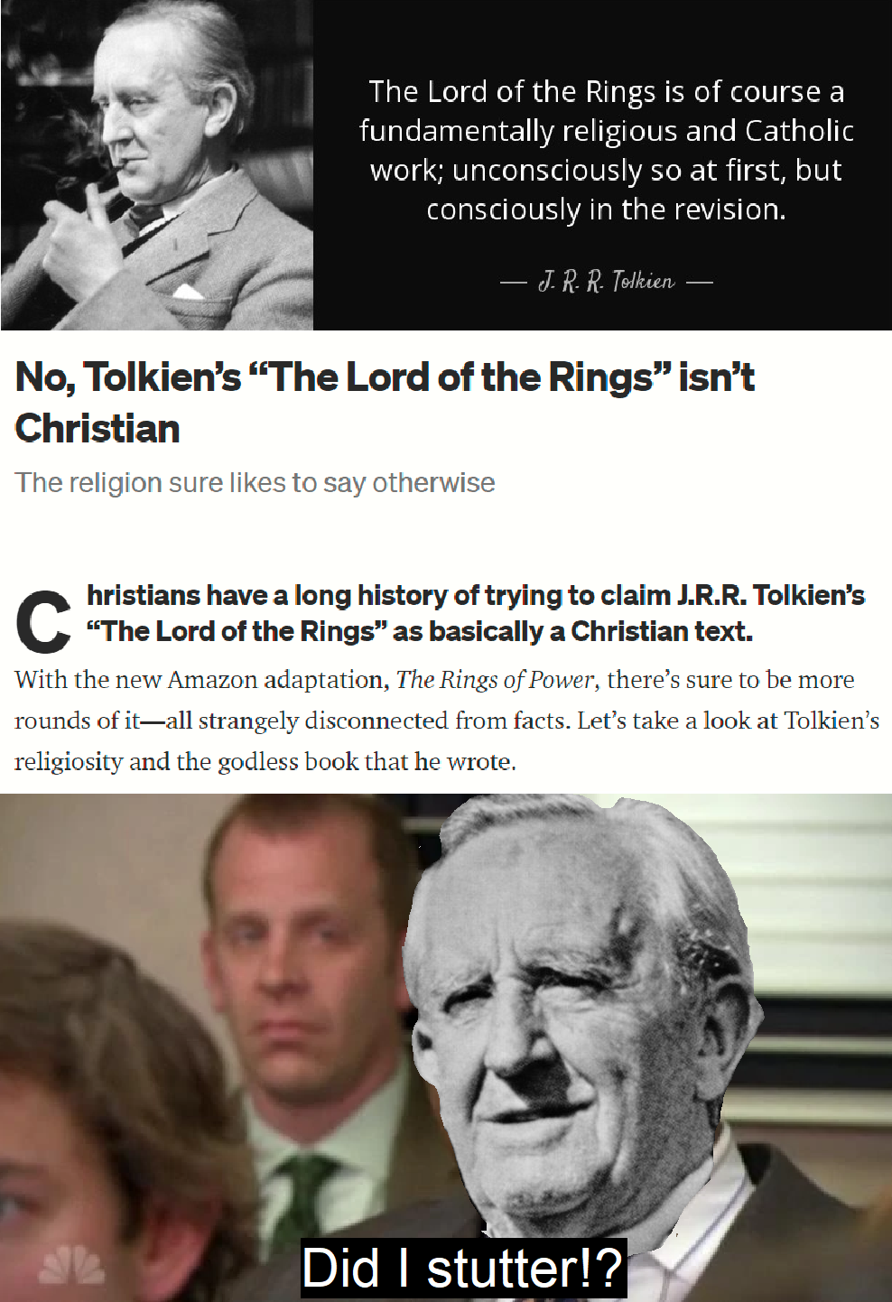 Oh... And the West is the best.