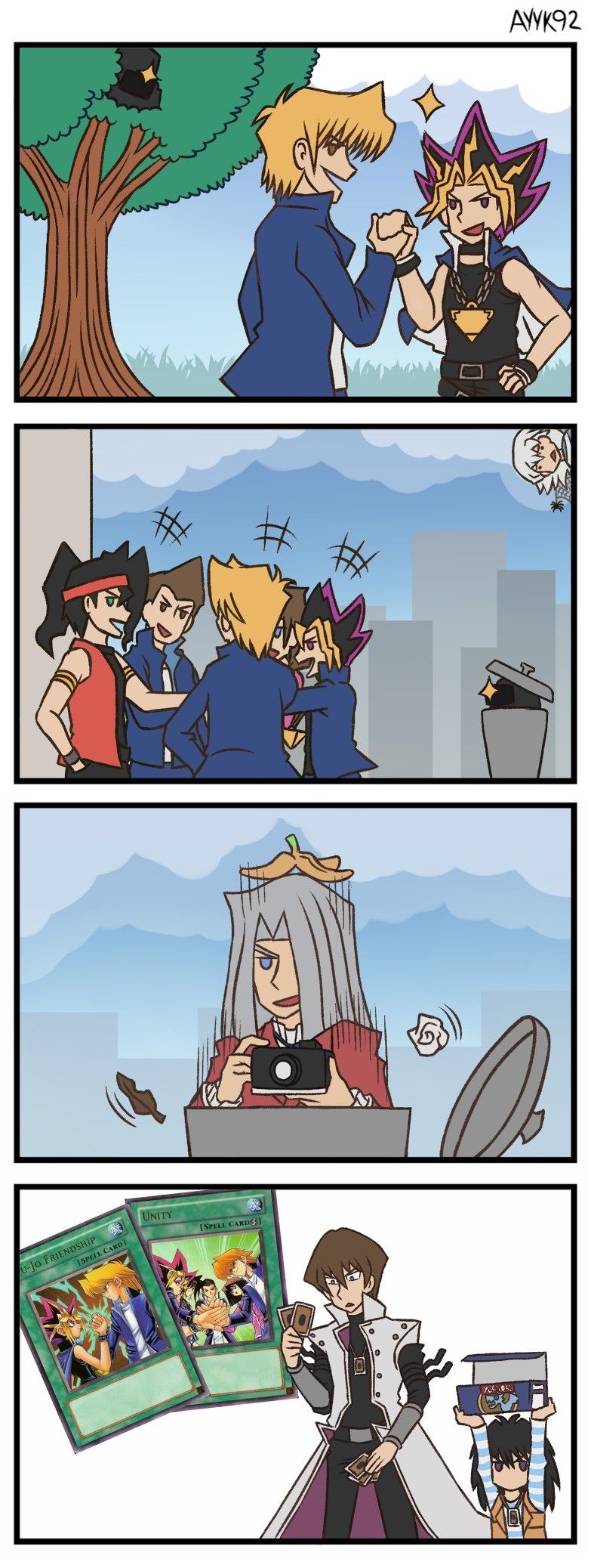 how the cards were made