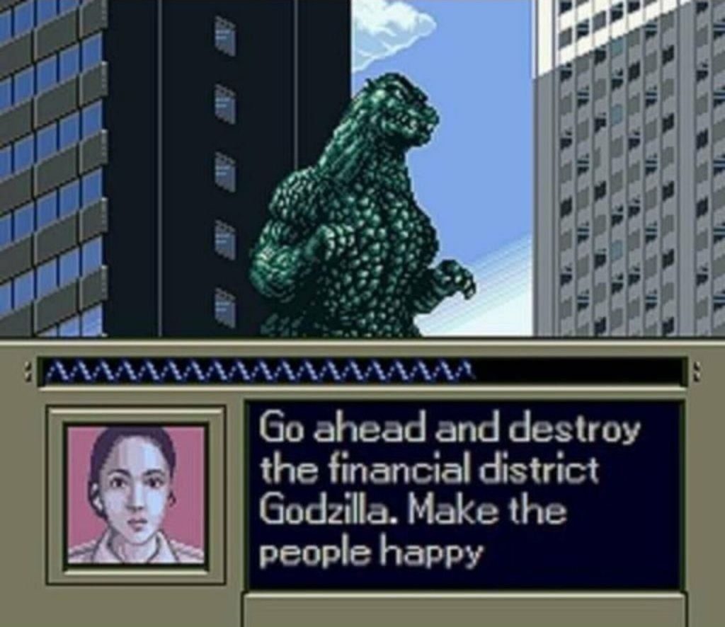 The Jew fears the Kaiju