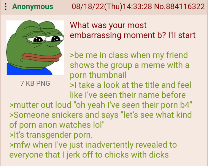 Anon knows his p*rn