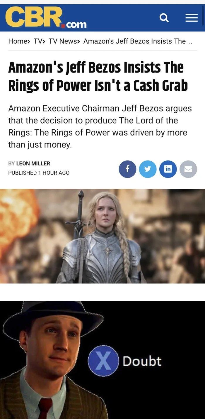 A billionaire wouldn't lie and buy news agencies to push his narrative on you for money, guys.