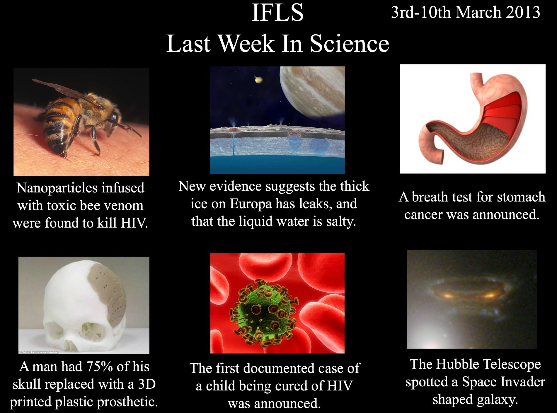 The last week in science