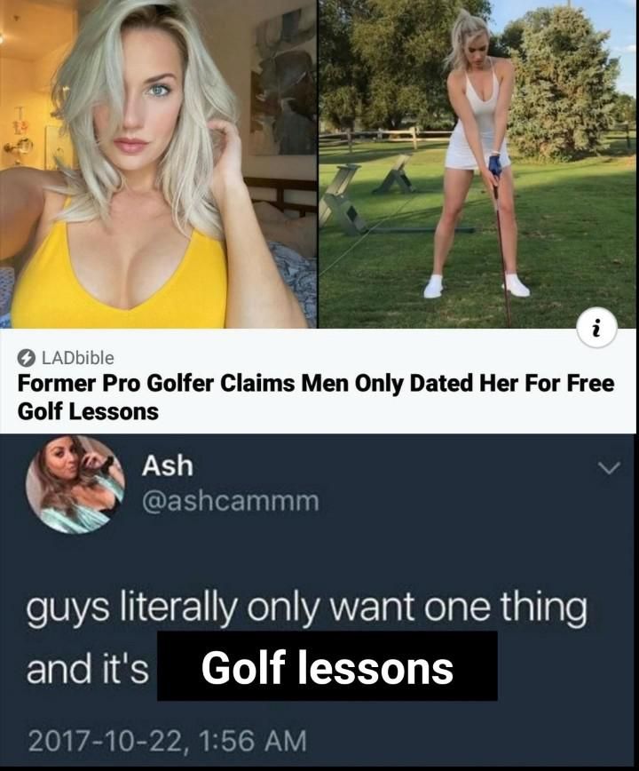 Golf lessons