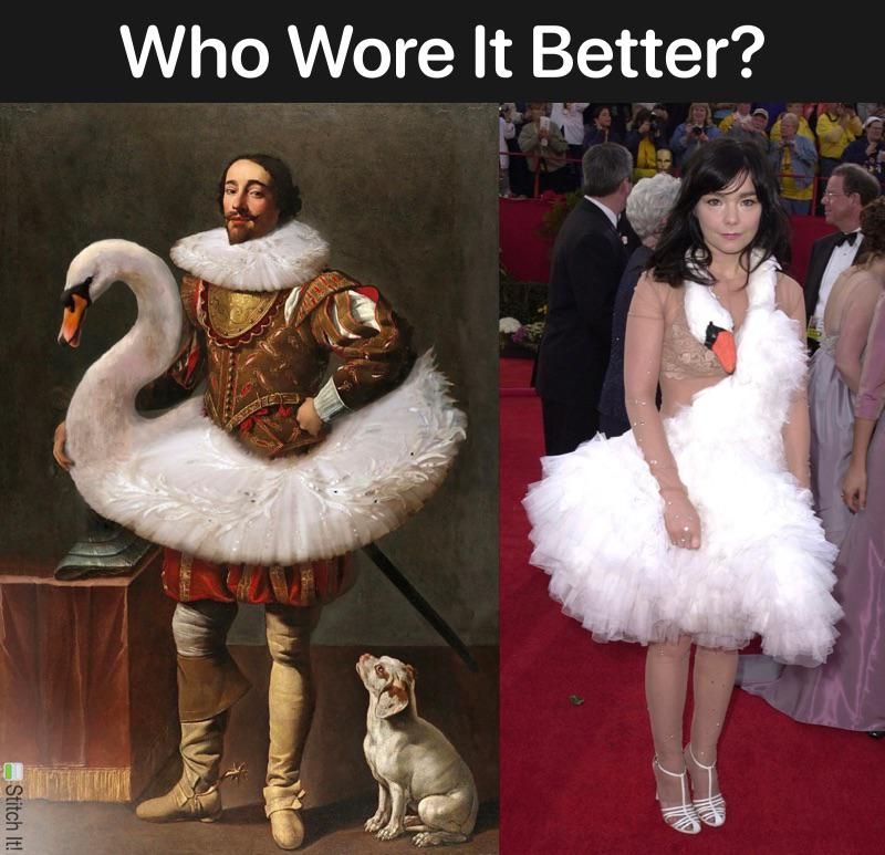 When history repeats itself, one must reflect on the choices made and occasionally ask, “Who wore it better?”