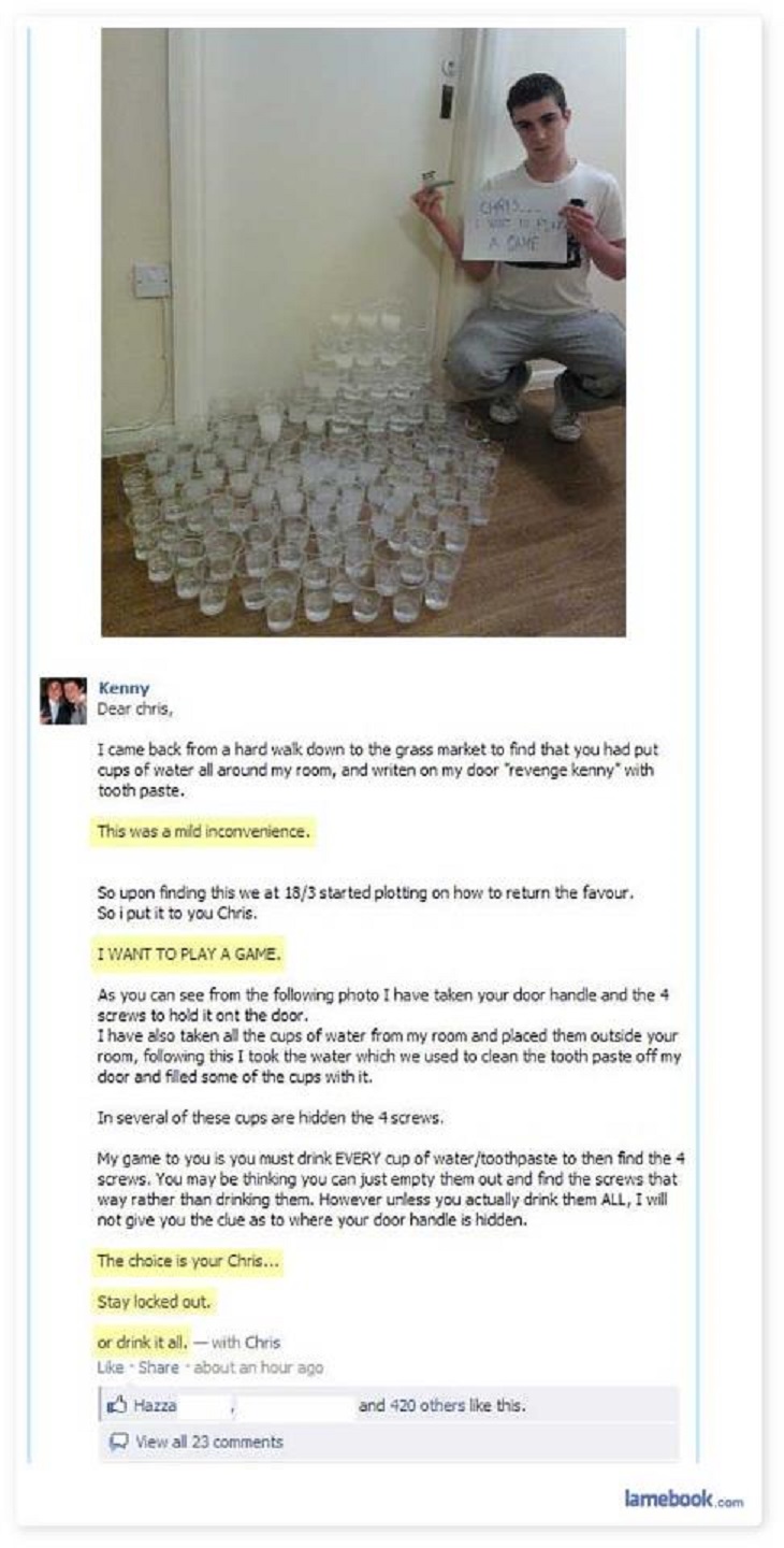 I want to play a game.