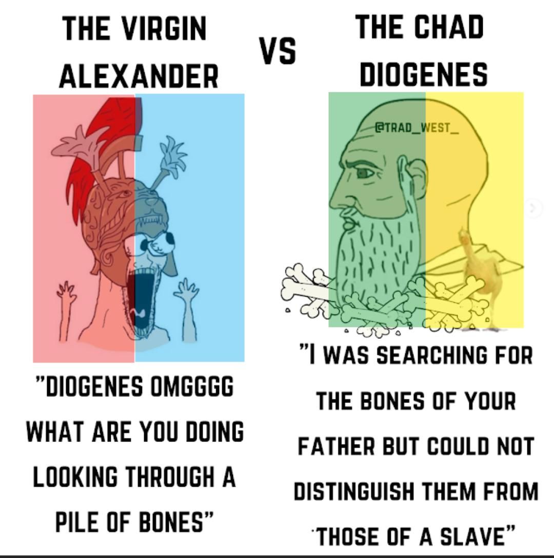 Diogenes the based.