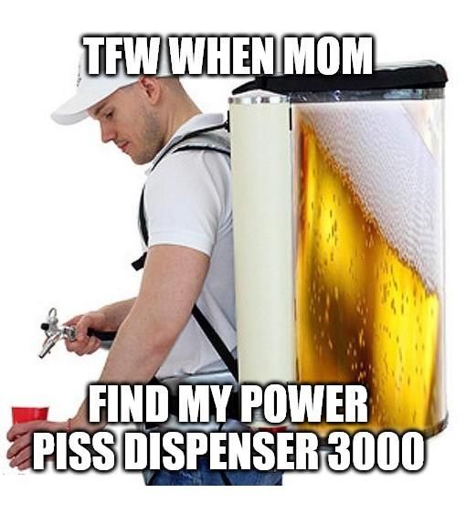 But then she thought it was [low price beer brand]
