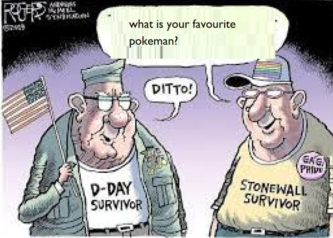 Least deformed character in a boomer comic