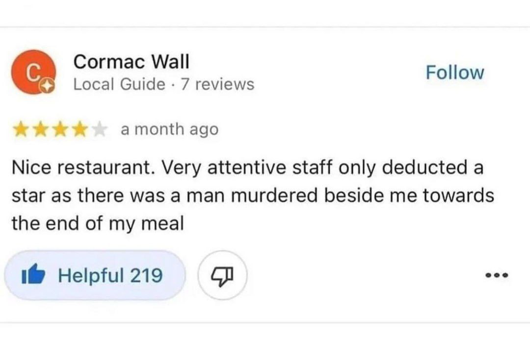 Very attentive